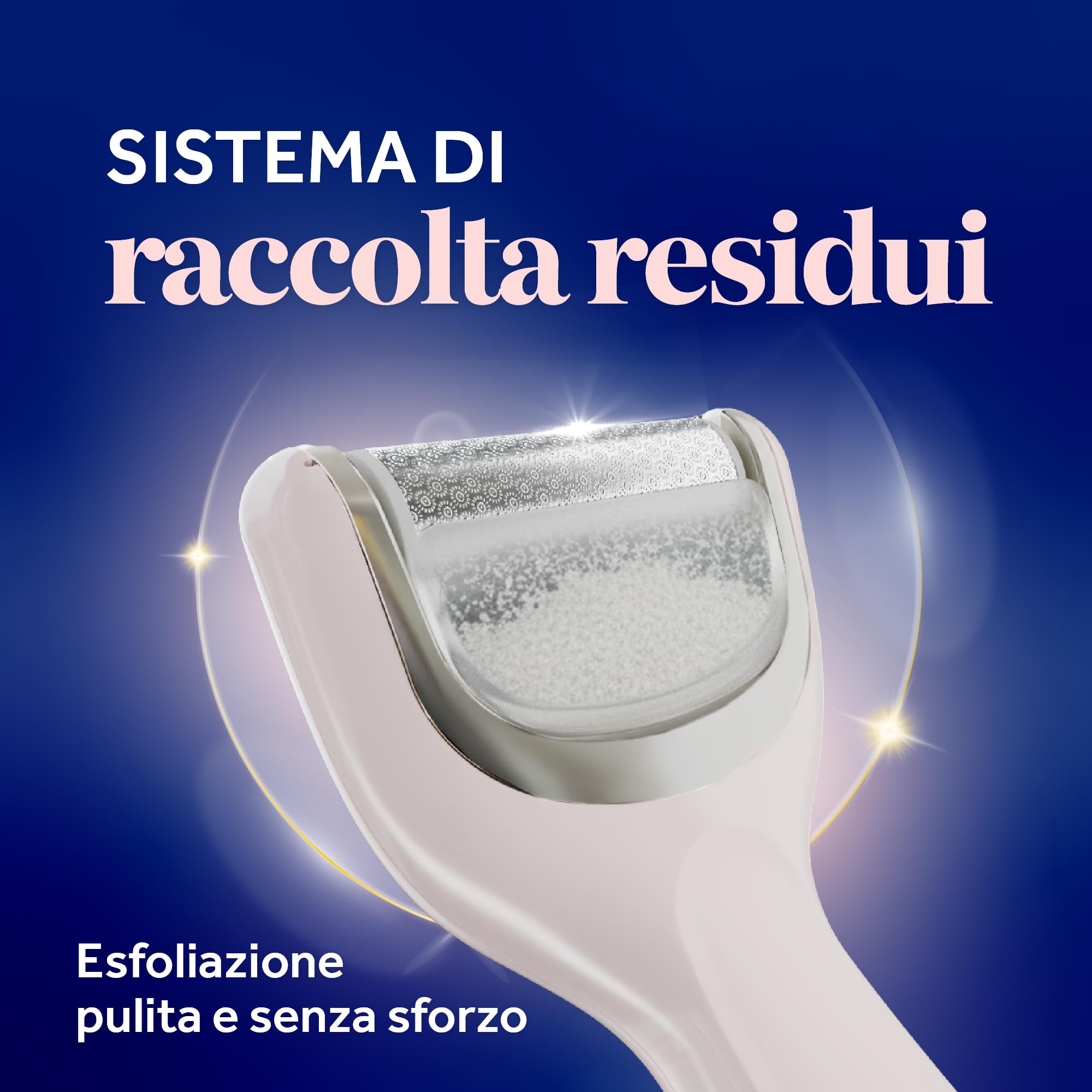 Dr. Scholl's Pedi Perfect Luxe - Kit Pedicure Elettrico Ricaricabile, Lima Piedi e Crema Nutriente, Elimina Calli, Duroni e Pelle Secca, Impermeabile, 90 Minuti di Autonomia, 3 Testine