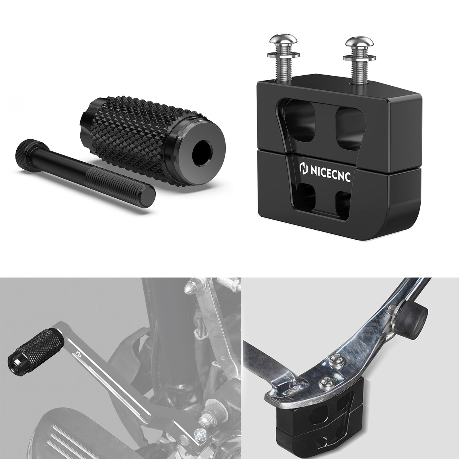 Motorcycle Kickstand Harley Kickstand Lift Block 1/2