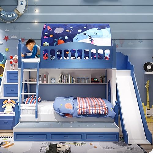 Miniatura 2 de Tienda de campaña para niños Lucky castle Bed Tent plegable casa de juegos para niños, tiendas de campaña para niñas y niños, toldo para dormir,