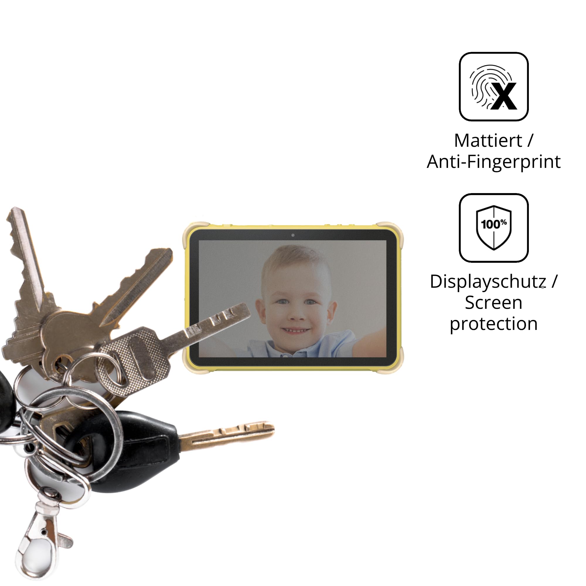 dipos Protector de Pantalla Antiespía para KODAK KT102 | Película protectora mate, filtro de privacidad 4 vías, ajuste perfecto, antiarañazos, sin burbujas, autoadhesivo