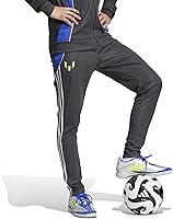 adidas Men's Lionel Messi Track Pants - AEROREADY Moisture-Wicking Soccer Fan Apparel with Zip Pockets