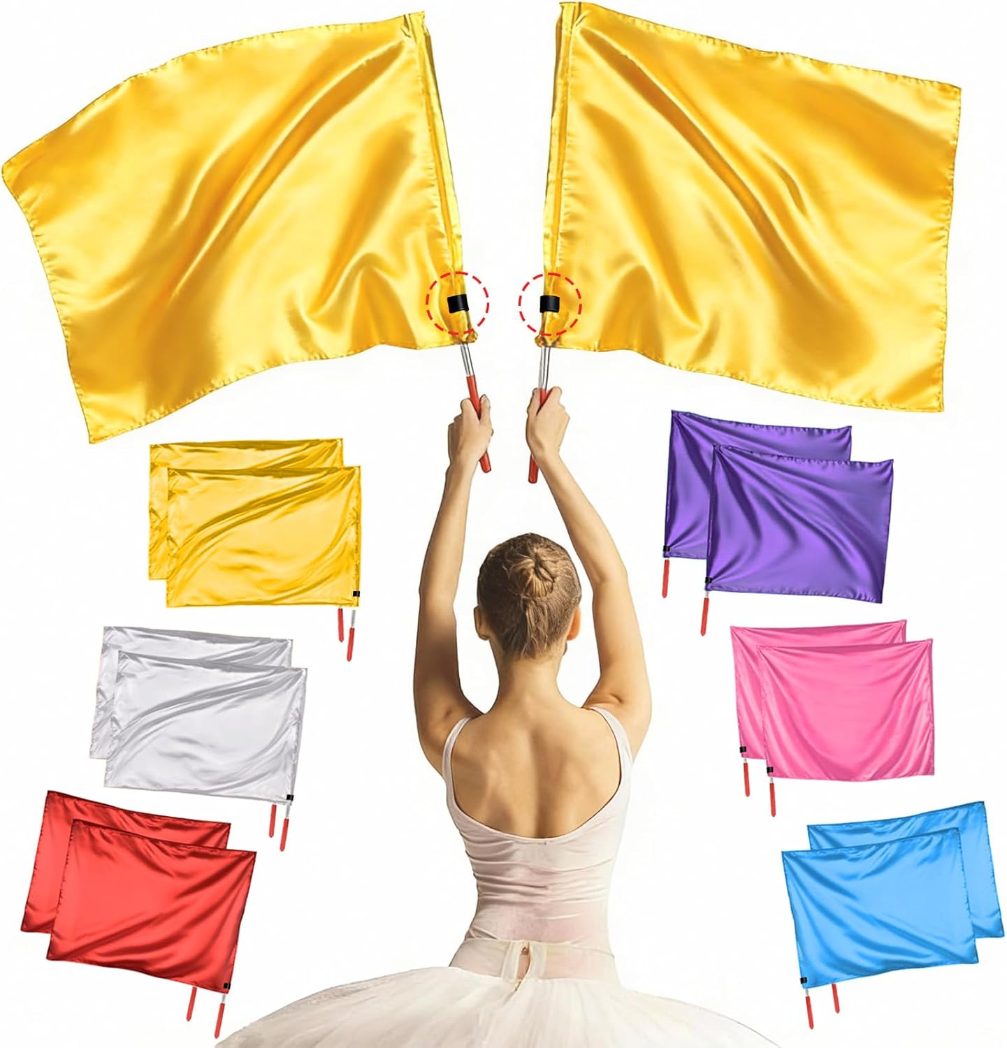 Amazon.com : Worship Flag for Dance Church, 21.6