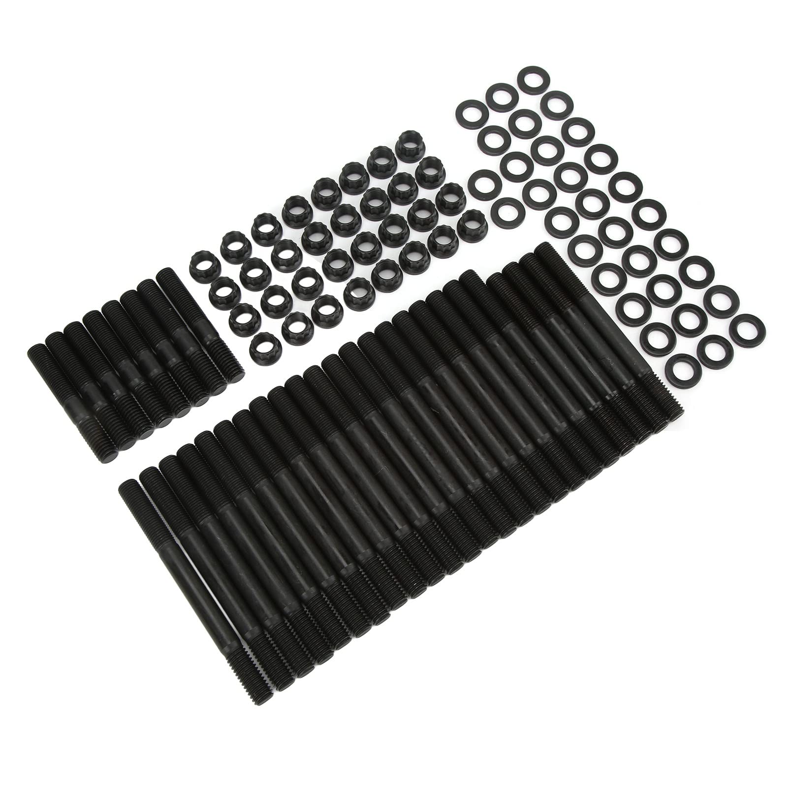 Kit per prigioniera della testata a 12 punti 279 1004 Sostituzione del set di bulloni principali per Chevy BBC 454 Accessorio per auto in acciaio molibdeno ad alta resistenza