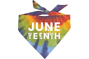 Juneteenth Dog Bandana, A Patriotic Accessory for Your Furry Friend