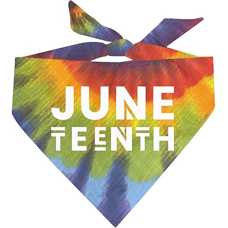 Juneteenth Dog Bandana, A Patriotic Accessory for Your Furry Friend