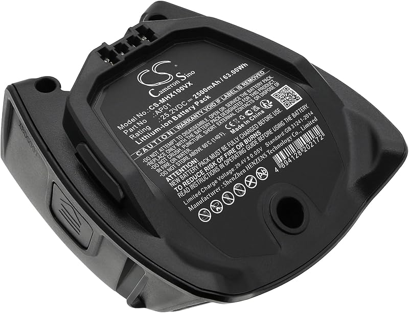 FYIOGXG 2500 mAh Akkumulátor Miele HX1 HX2 Triflex Porszívóhoz
