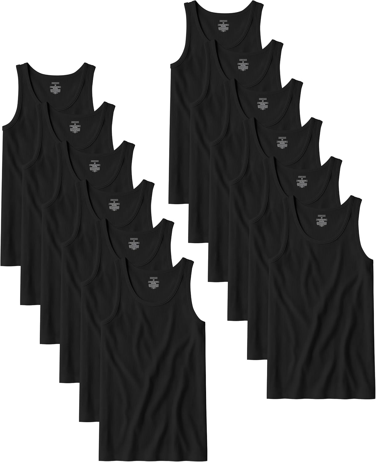 Andrew Scott Men's A Shirt Tanks | Cotton Tank Top Athletic Undershirts | Multi Packs & Colors