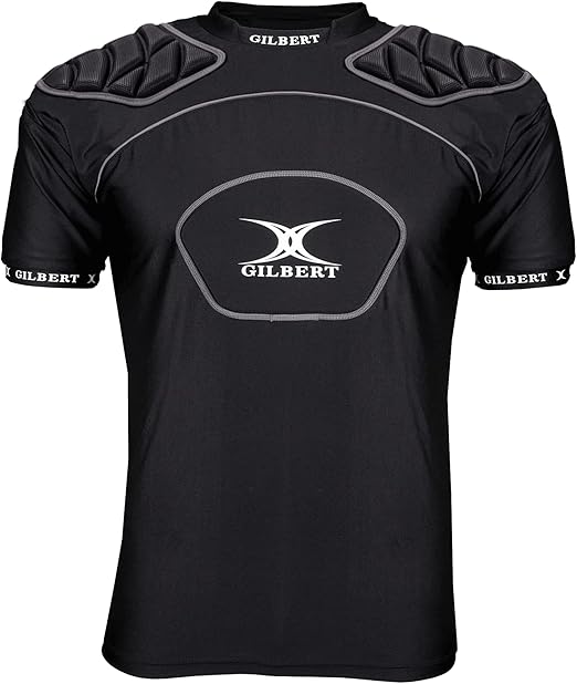 Gilbert Atomic V3 Protective Rugby Padded Top Body Armor L