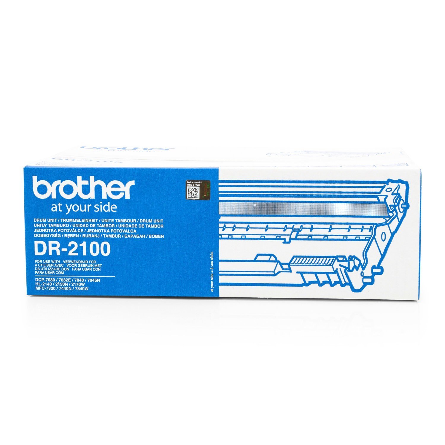 Tambour (OPC) De Marque Brother DR-2100 DR2100 , DR-2100 - 1x Tambour (OPC) Farblos - Original pages