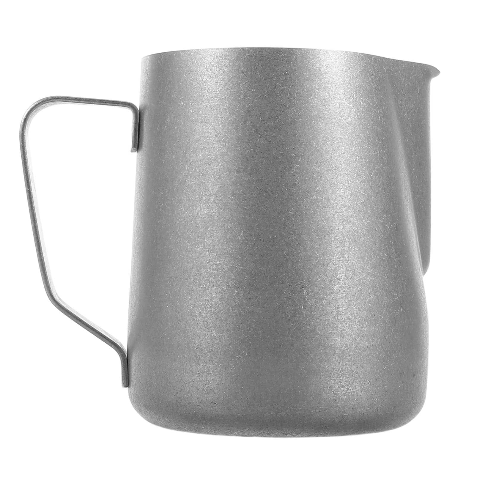 Zerodeko Stainless Steel Milk Frothing Pitcher Espresso Steaming Pitcher Milk Jug Milk Frother Cup For Cappuccino Latte Art Coffee Machine Accessories 600ml