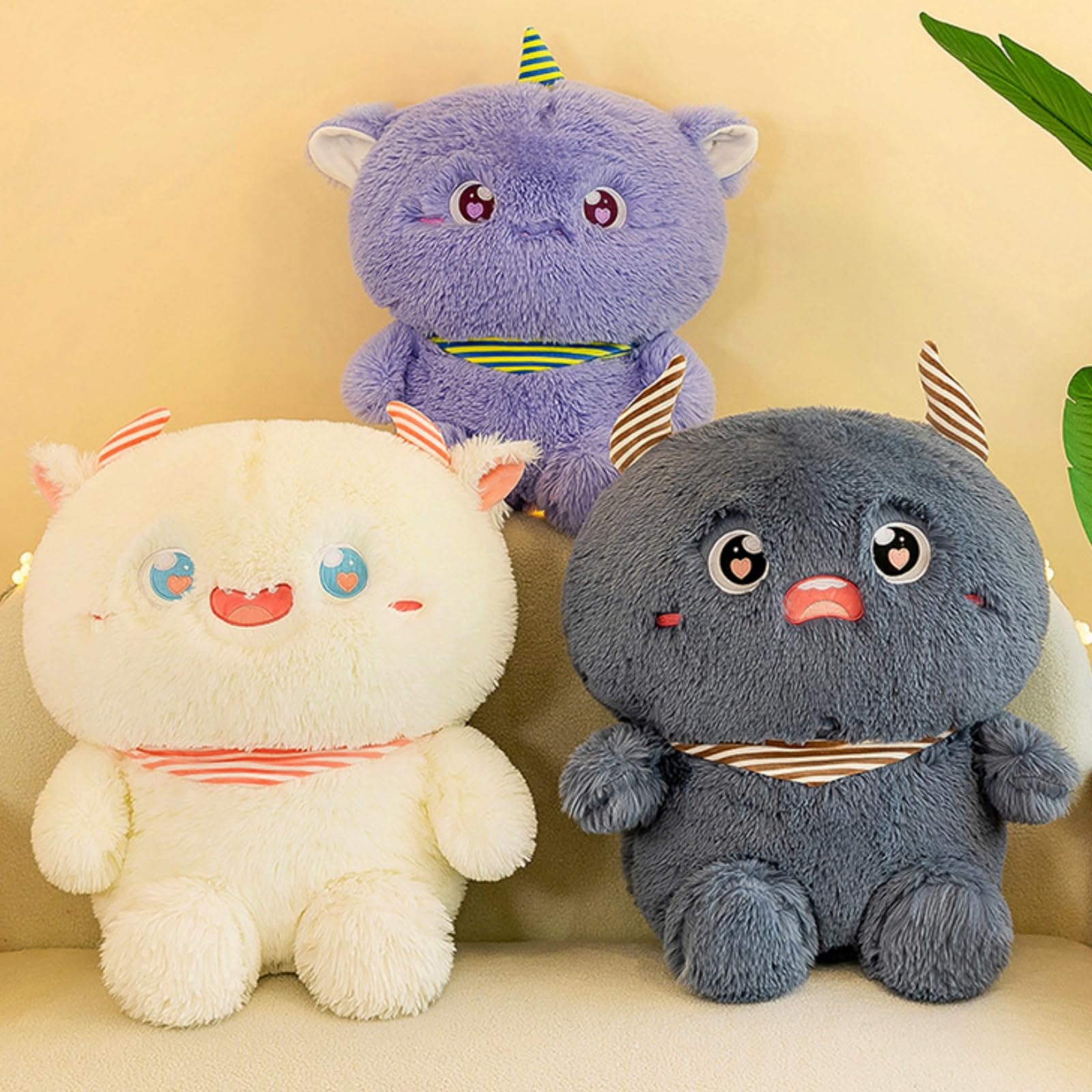 Amazon.co.jp: [Hushan] 毛むくじゃら モンスター ぬいぐるみ 非公式