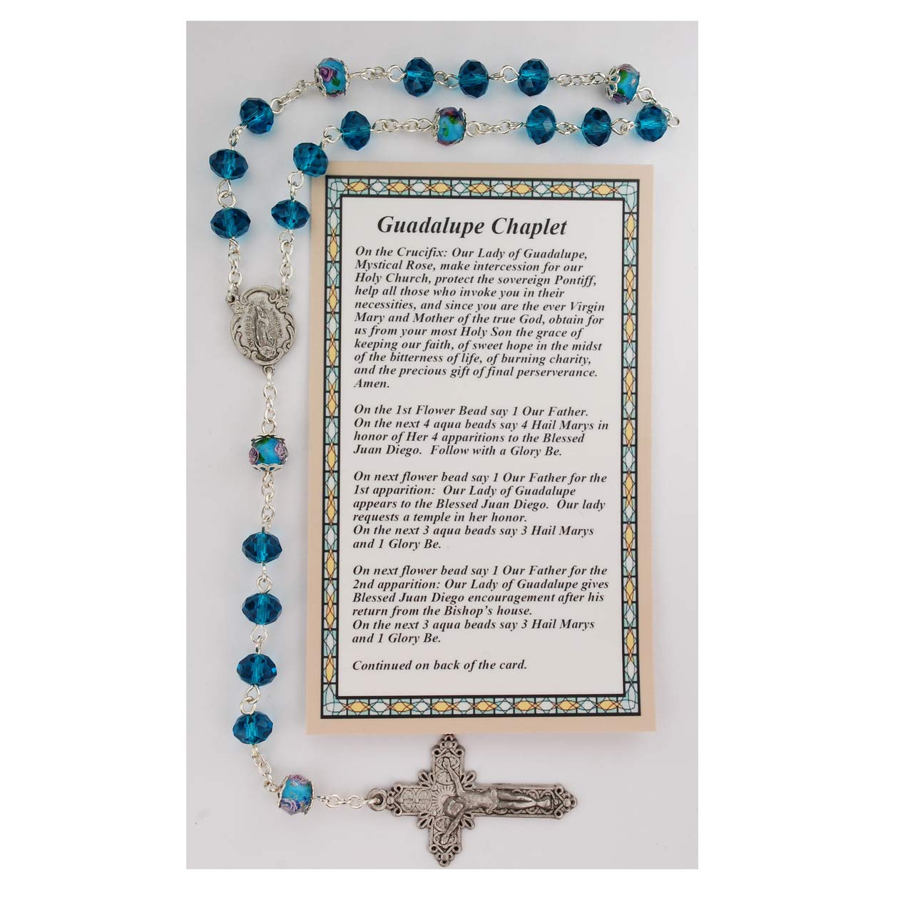 Our Lady of Guadalupe Chaplet with Card