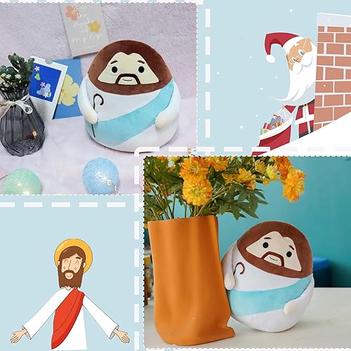 Miniatura 3 de Juguete de peluche de Jesús, muñeca de peluche de Jesús, muñeca religiosa de Jesús, muñeca de peluche salvador Jesús, muñeca de peluche cristiana,