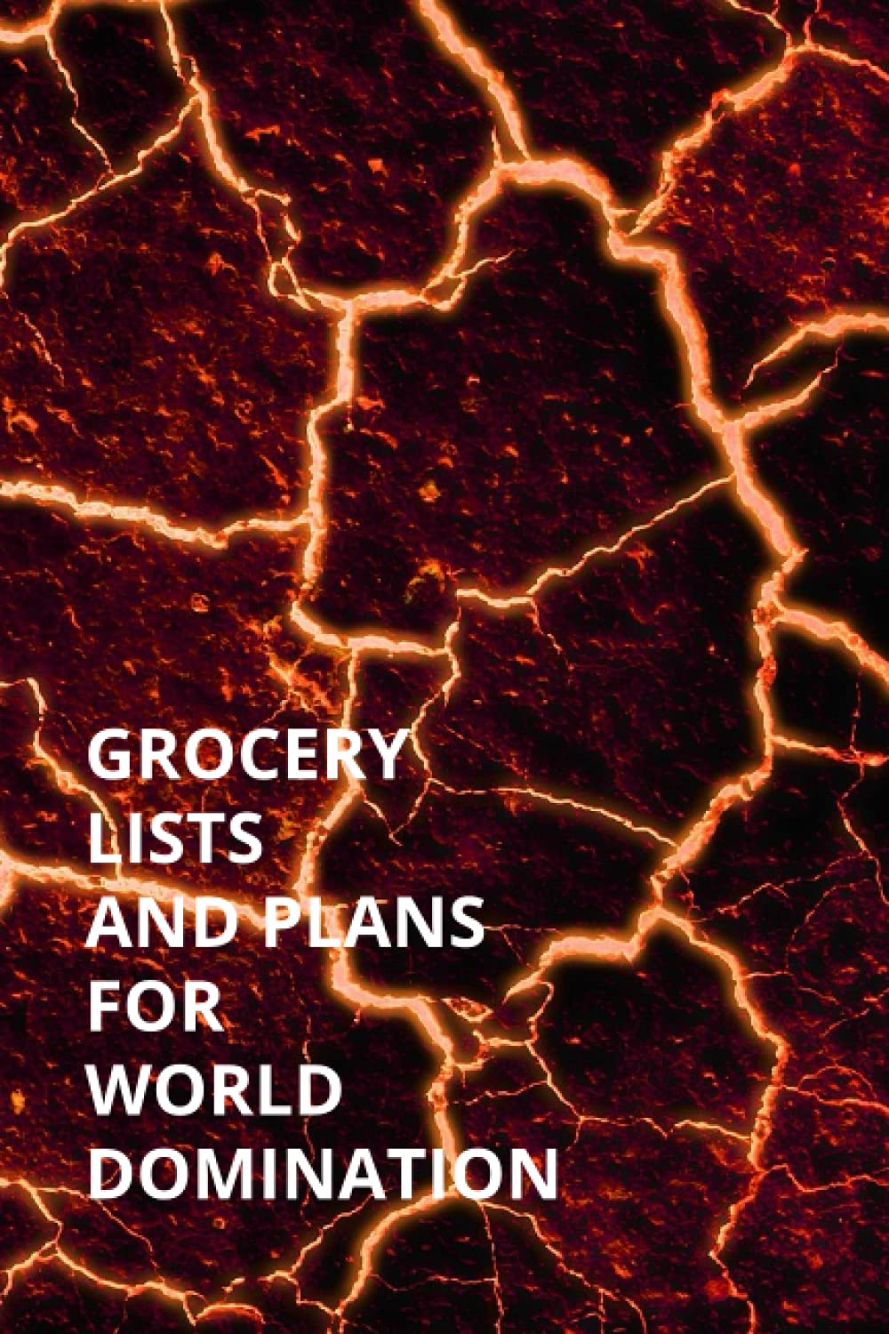 Grocery lists and plans for world domination: Ideas Journal Great Gift For Co-workers and Family - 6x9inch lined Notebook, 120 Pages