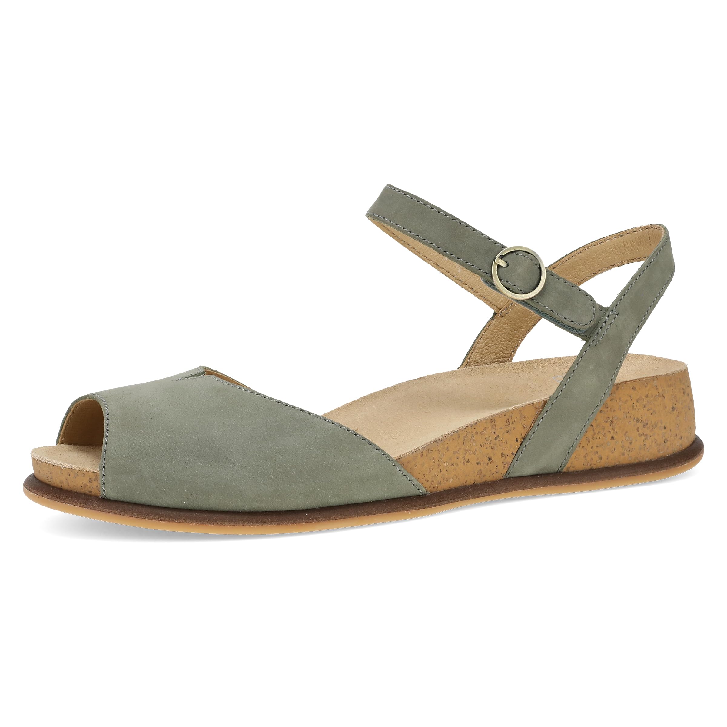 Dansko Cass Peep-Toe Wedge