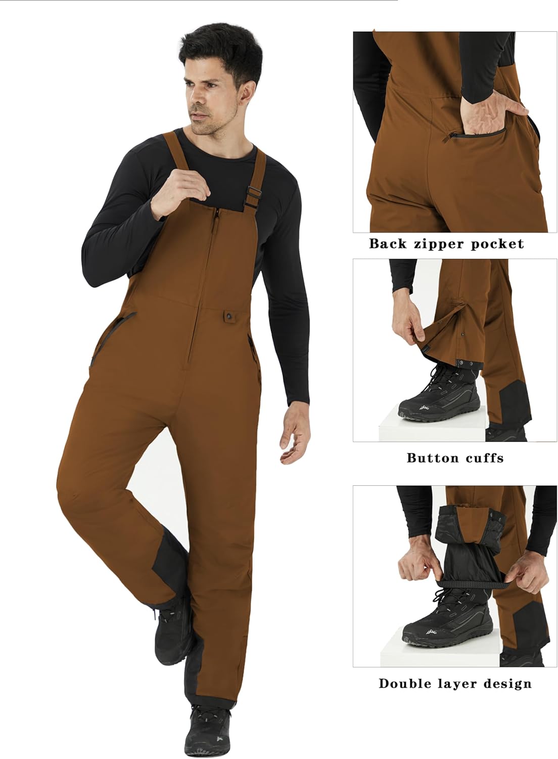 スノーボードパンツ、スキーパンツ、ゆったり、厚手、暖かい、防水