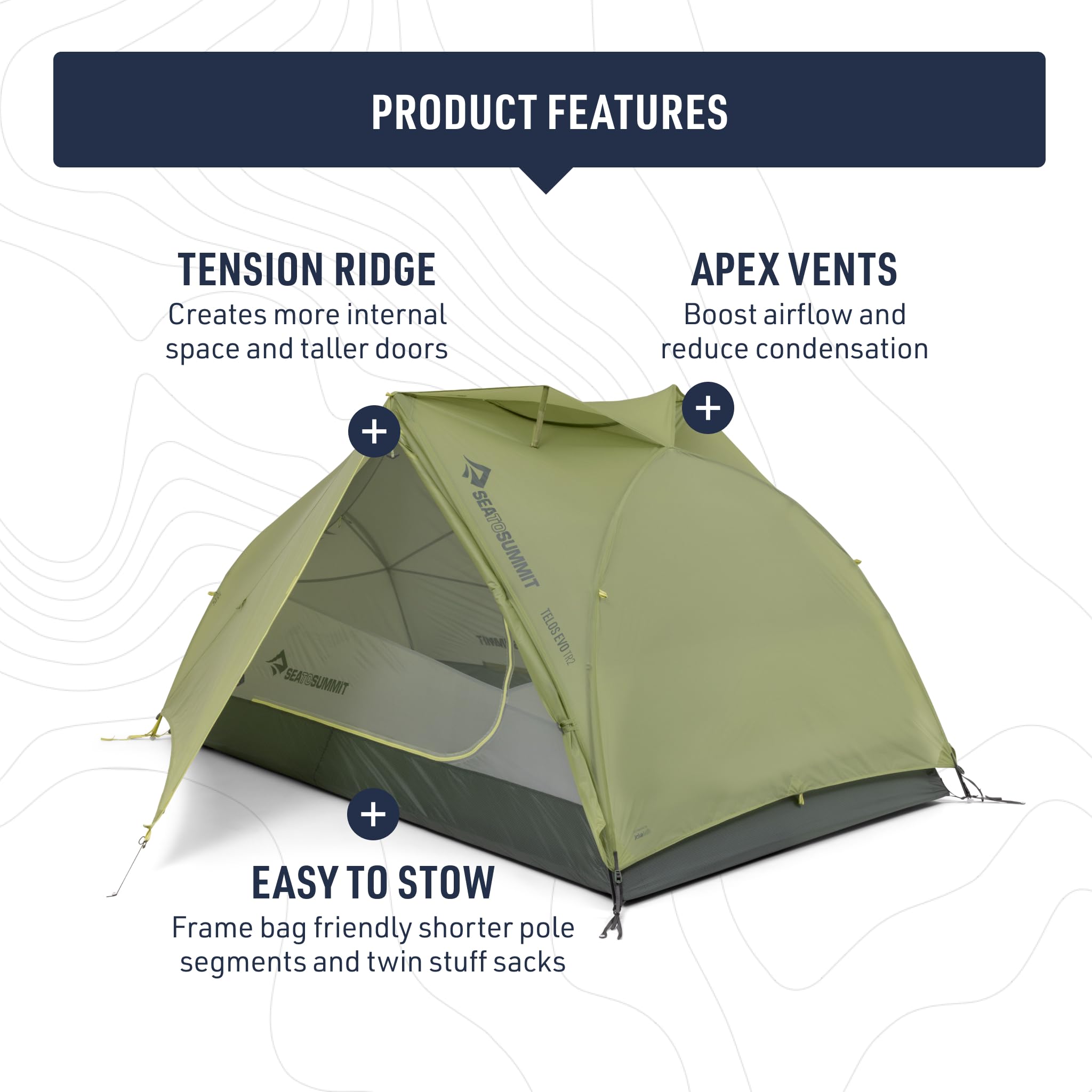 Sea to Summit Telos Evo Compact namiot rowerowy dla 2 osób