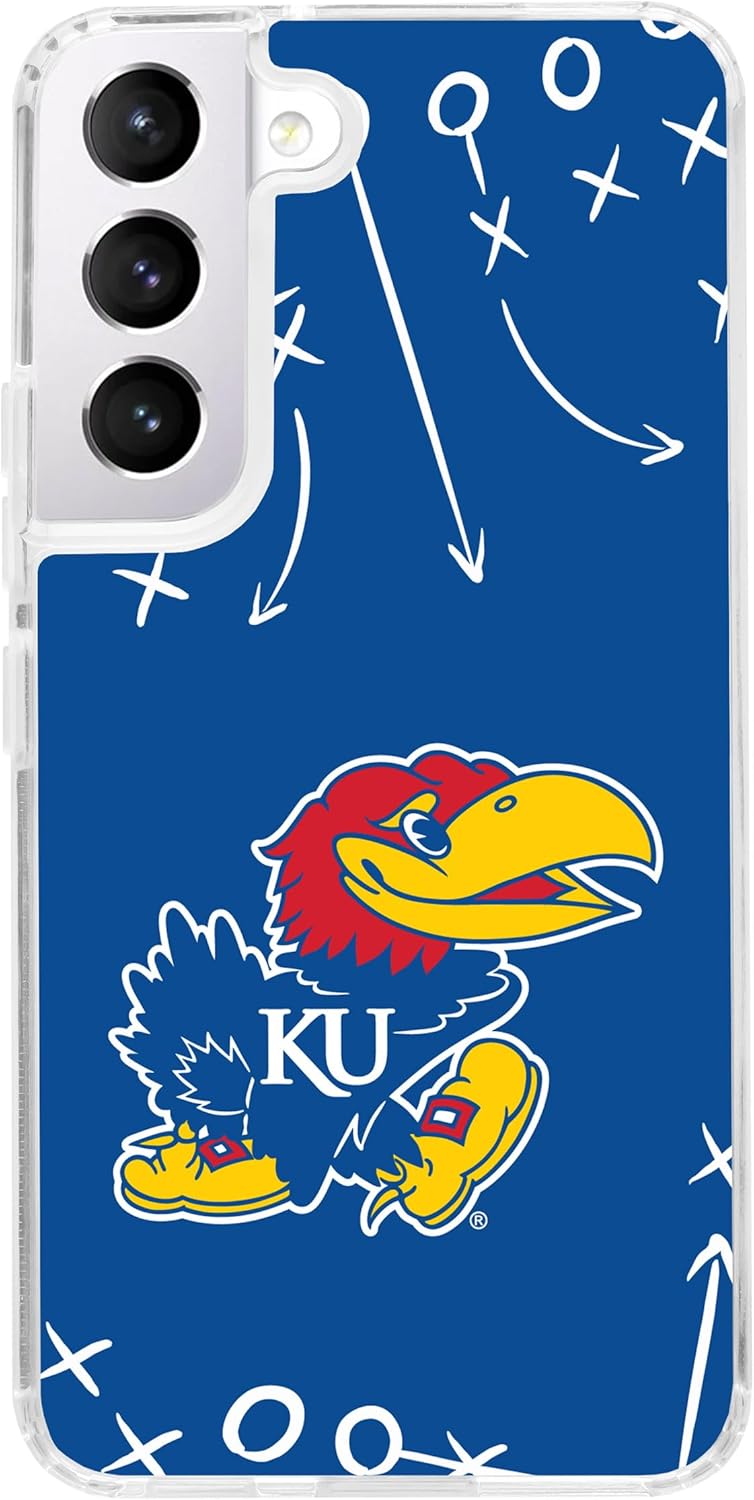 Affinity Bands Kansas Jayhawks HD Phone Case Compatible with Samsung Galaxy S23 Ultra (Champion Series)