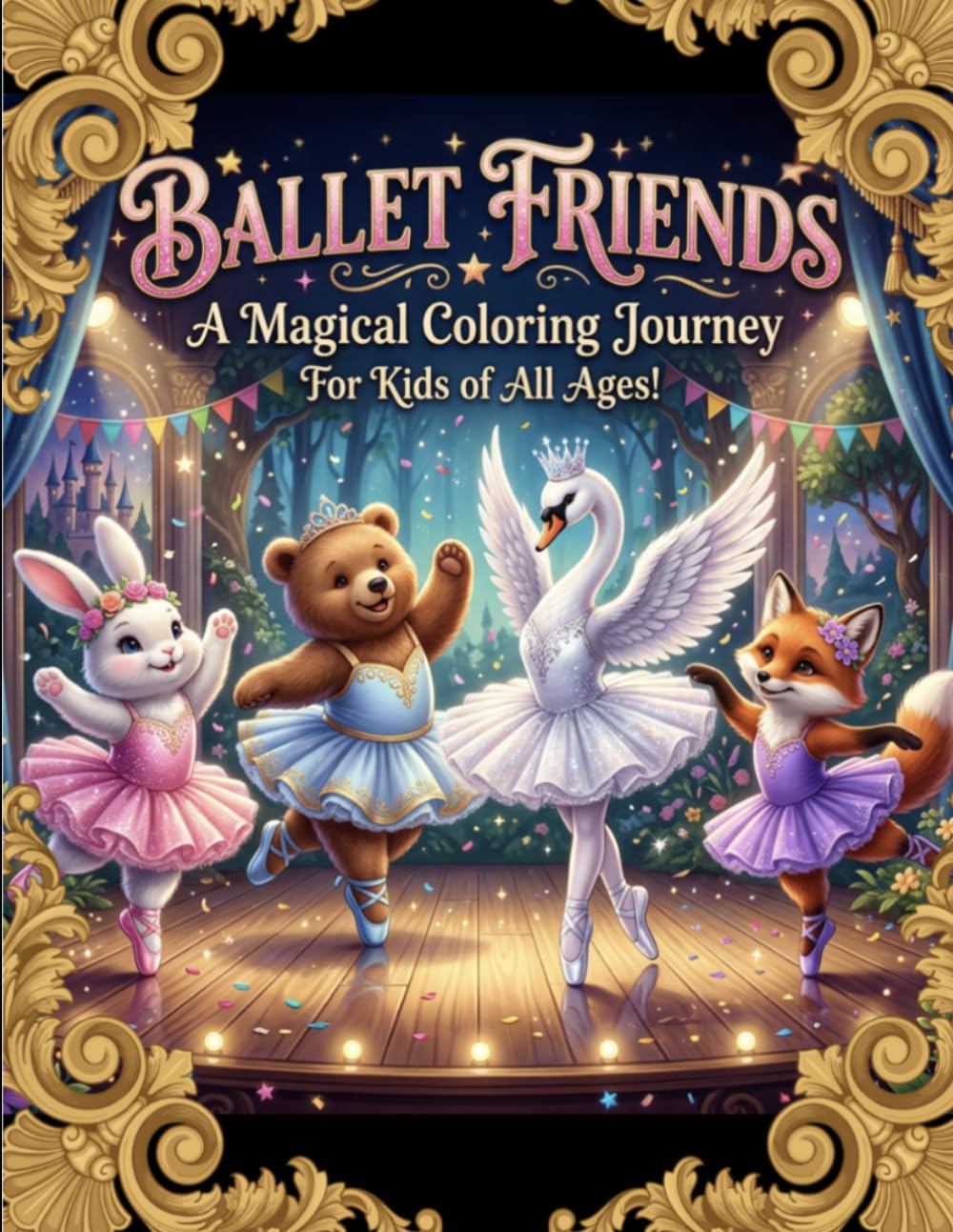 Ballet Friends: A Magical Colouring Journey For Kids of All Ages!