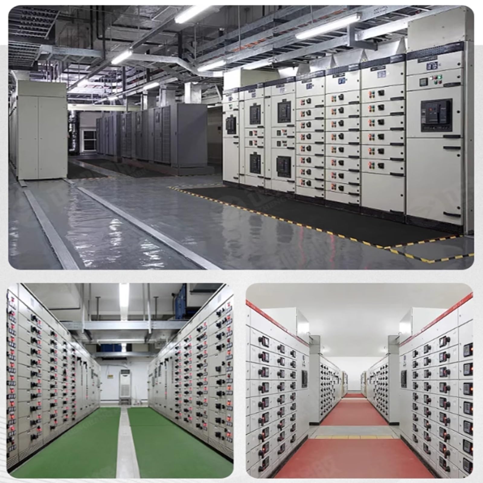 Distribution Room Rubber Mat 10kV Insulated, Home Commercial Electrical Rubber Insulating Mat 20 18 16 15 12 10 8ft Long, Switchboard Dielectric Mat(Red,3.3ft Wide x 20ft Long)