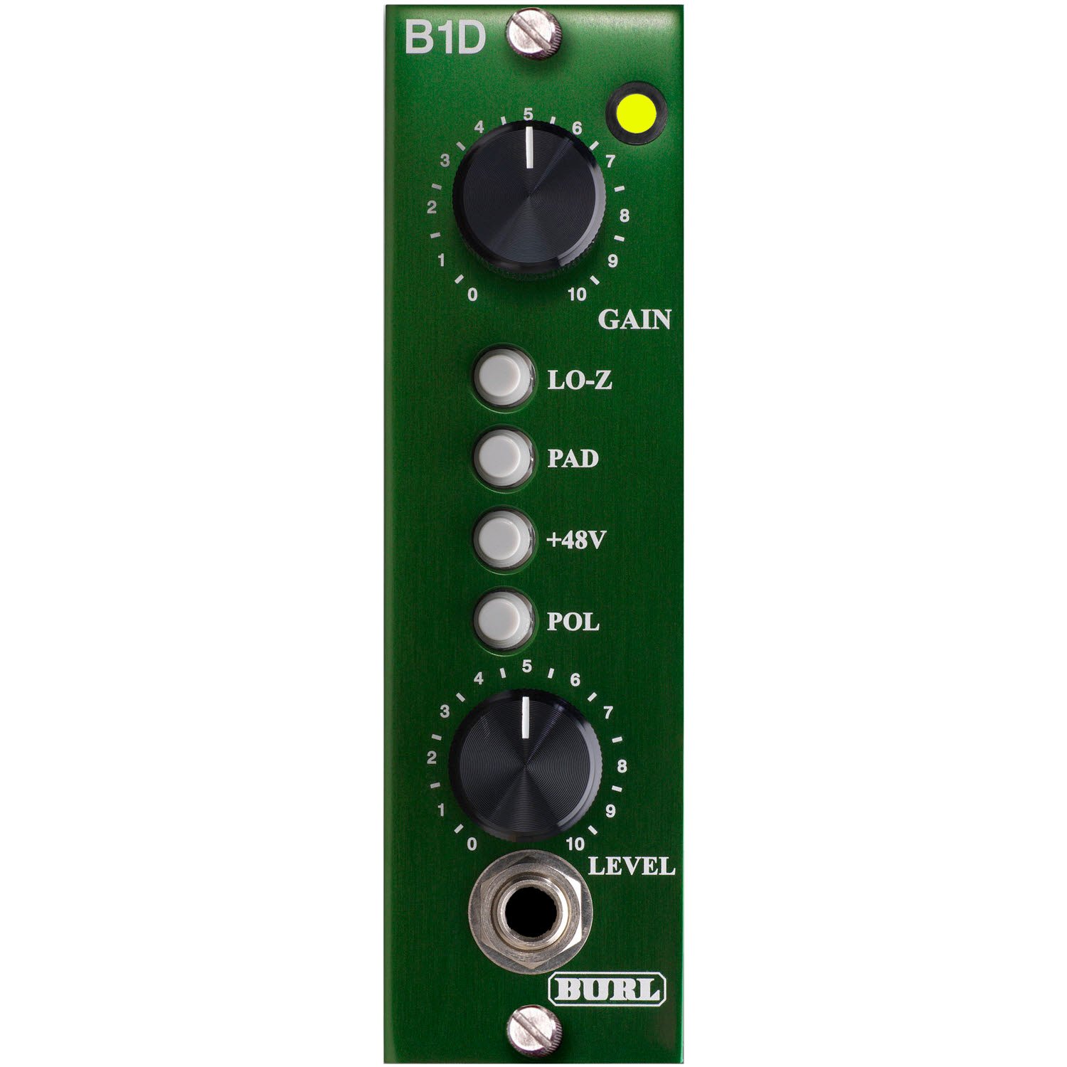 Burl B1 500 Series Microphone Preamp / DI