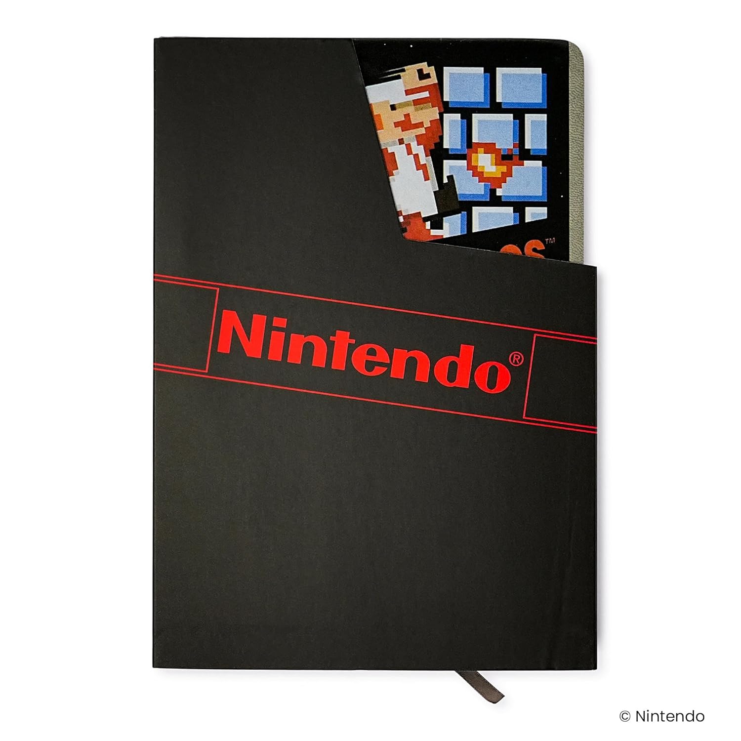 Pyramid America Nintendo NES Super Mario Bros. Cartridge 240 Page Hardback Journal