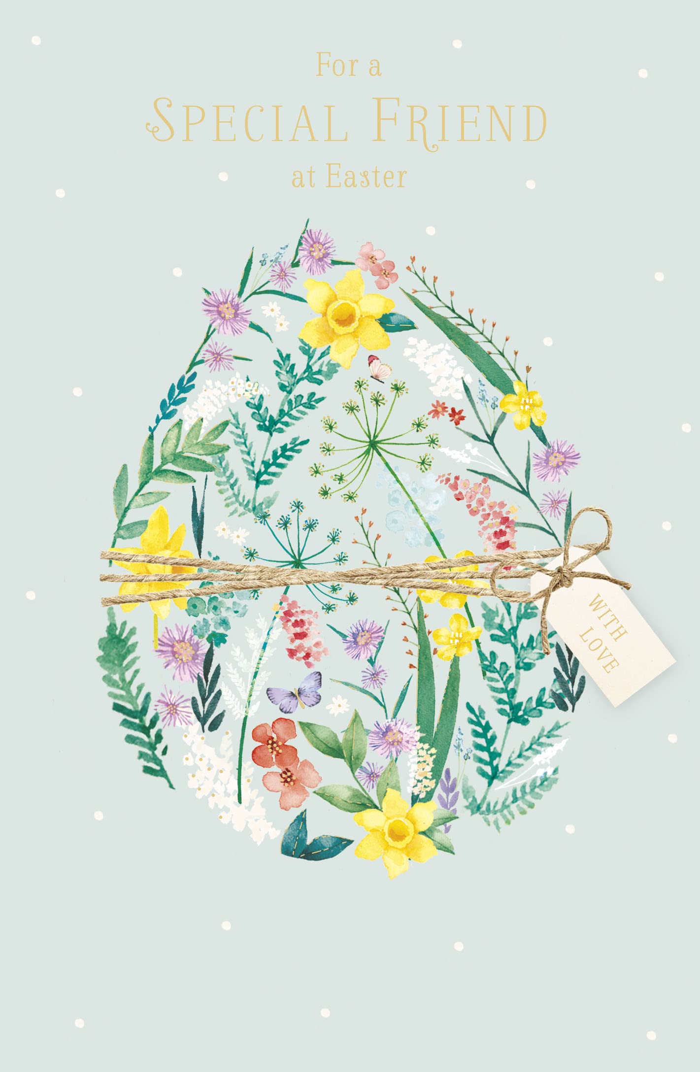 For A Special Friend With Love Easter Greeting Card Easter Greetings Cards 658452