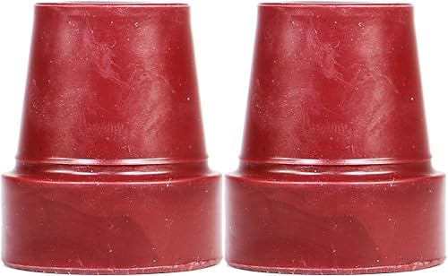 Miniatura 10 de PCP - Puntas de caña de repuesto de  pulgadas, 2 unidades de pies de goma reforzada, color verde