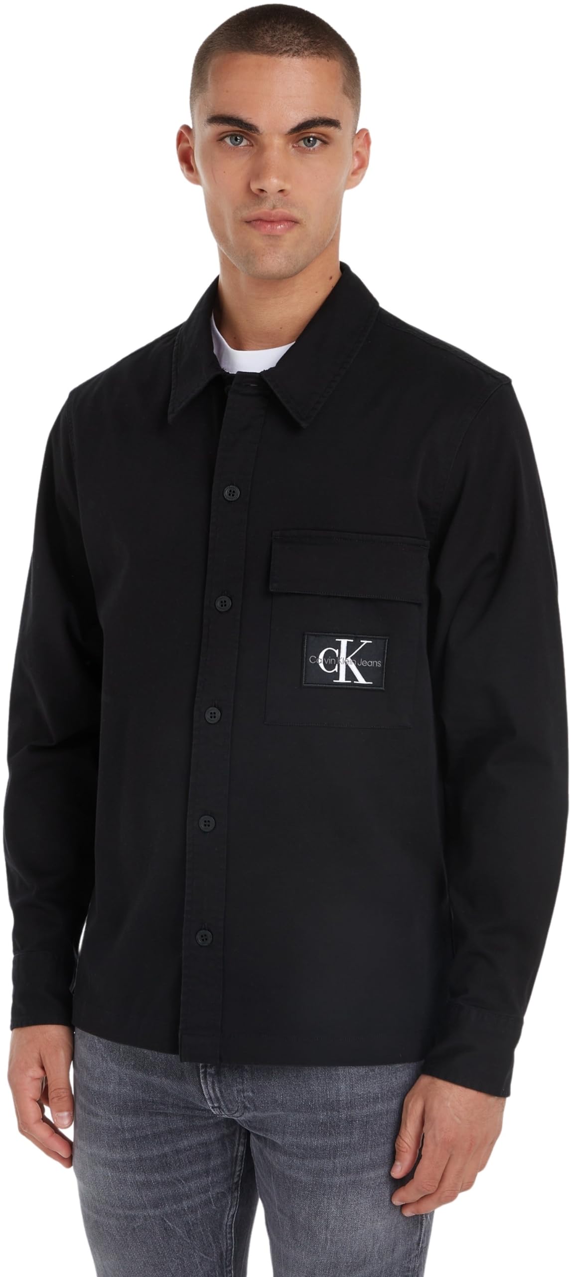 Calvin Klein Department3260 Solid Regular Fit Shirt
