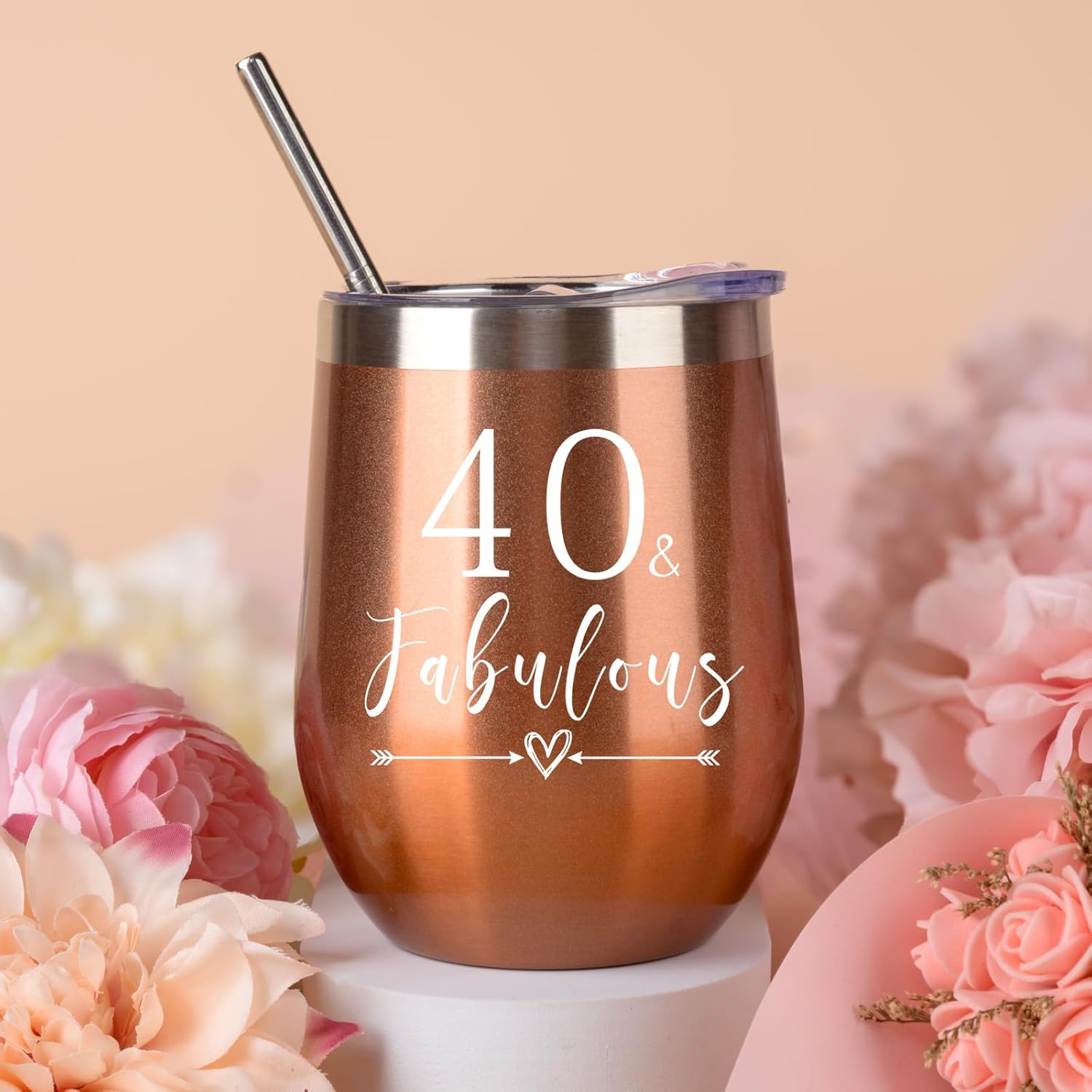 40th Birthday Gifts Women, Gifts for 40th Birthday Woman, 40th Birthday Gift Ideas, 40 Year Old Birthday Gifts For Women, Mom, Sister, Wife, Aunt, Coworker, Daughter - Image 3