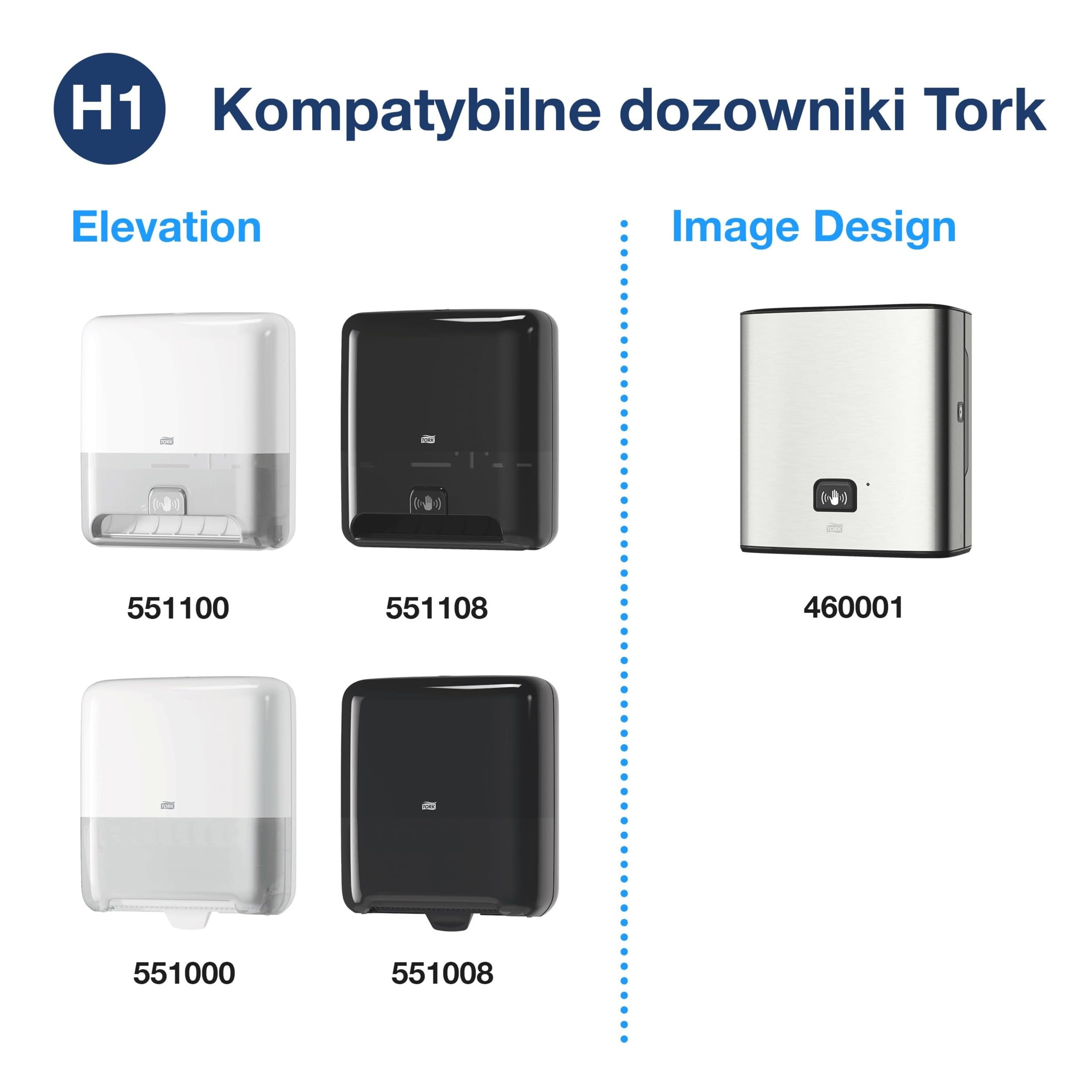 Tork Matic Ręcznik Papierowy w Rolce Naturalny H1, Zaawansowany, Odporny na Rozdarcie, 2-Warstwowy, 6 x 150 M, 290099