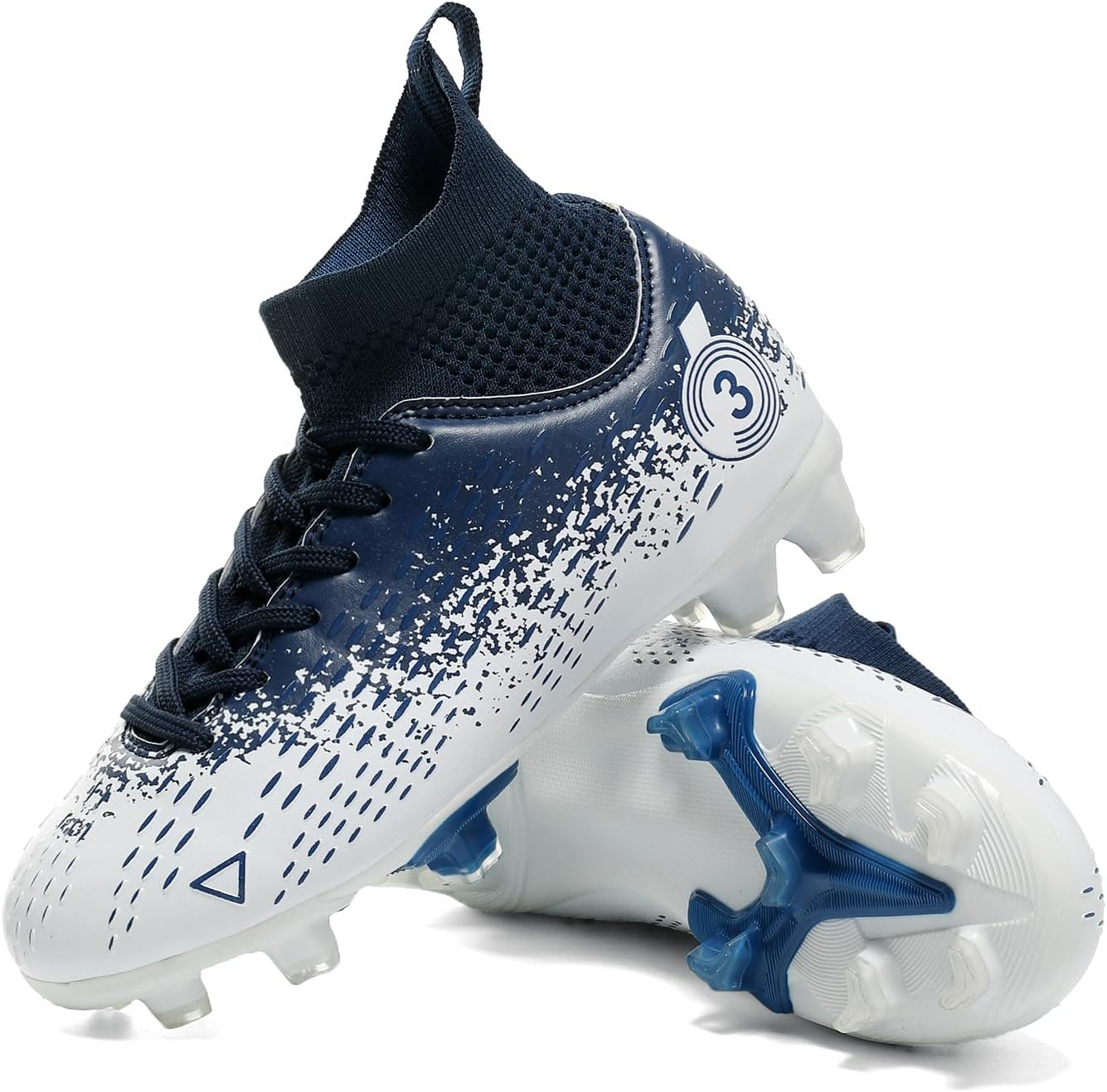 Boys gorls Soccer Cleats Shoes Kids Football clests (Toddler/Litter Kid/Big Kid)