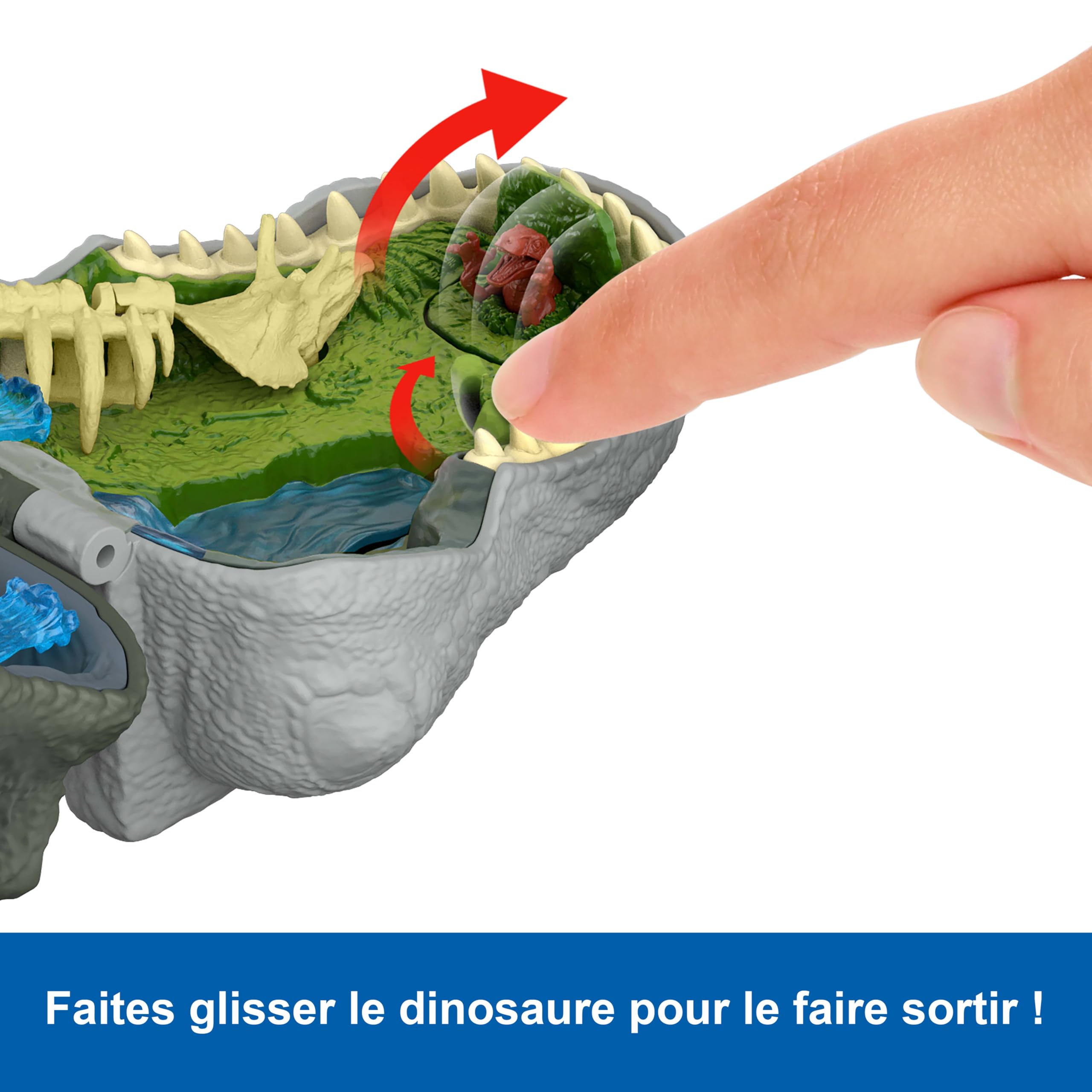 Mua ​Mattel Jurassic World Rebirth Micro Adventure Playset, Spinosaurus Head Opens to 4 Interactive Features, 3 Micro Figures, Dinosaur Toy, JGB98 trên Amazon Anh chính hãng 2026