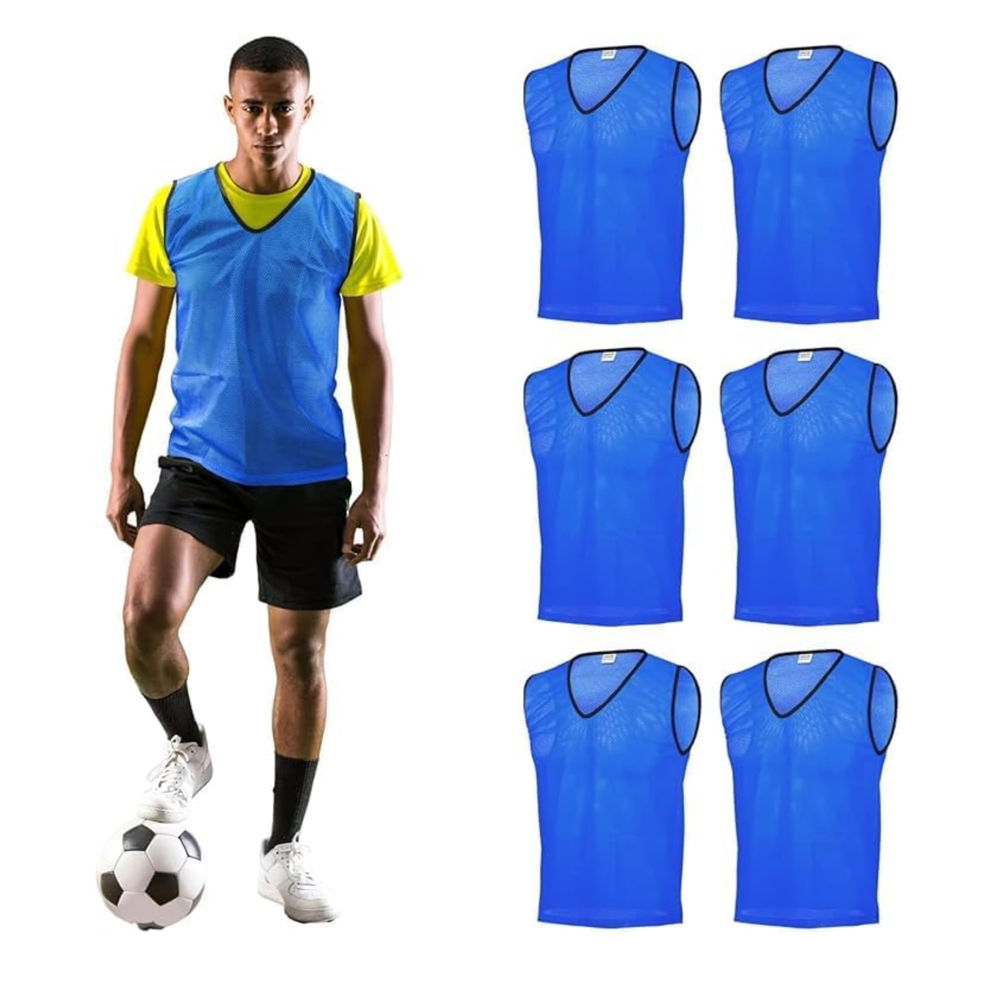 GSi Mesh Training Pinnies for Soccer Basketball and Team Sports