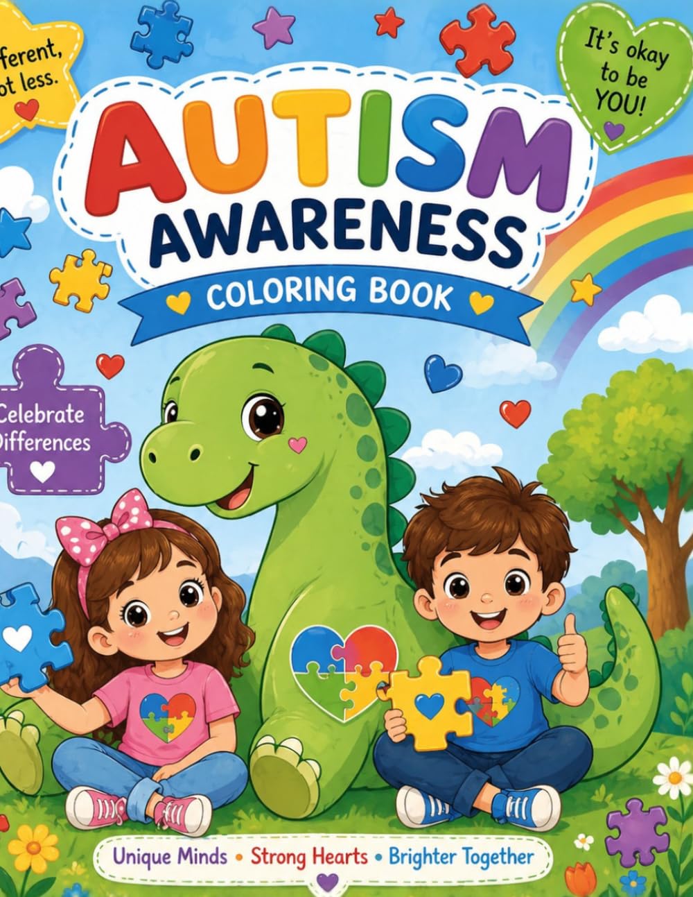 Autism Awareness Coloring Book
