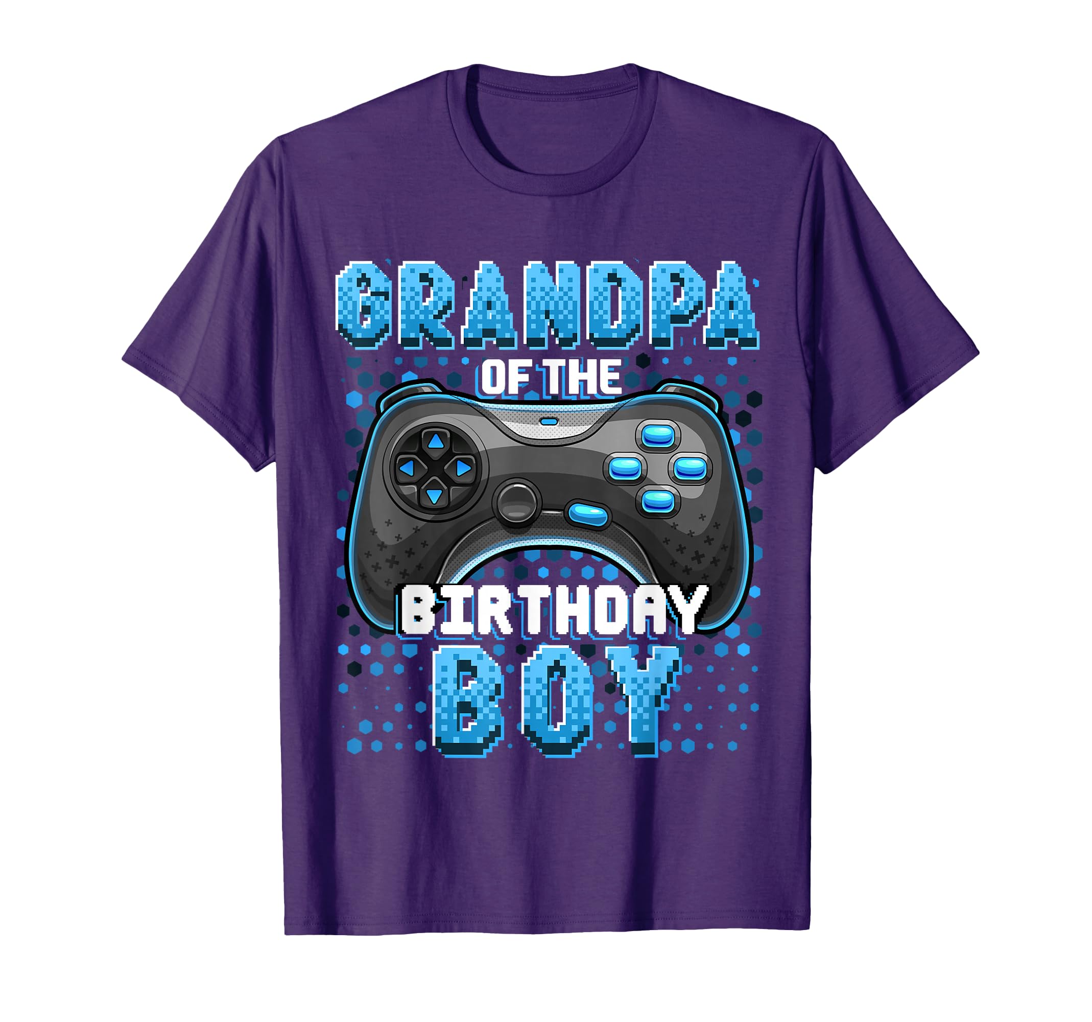 Grandpa of the Birthday Boy Matching Video Game Birthday T-Shirt