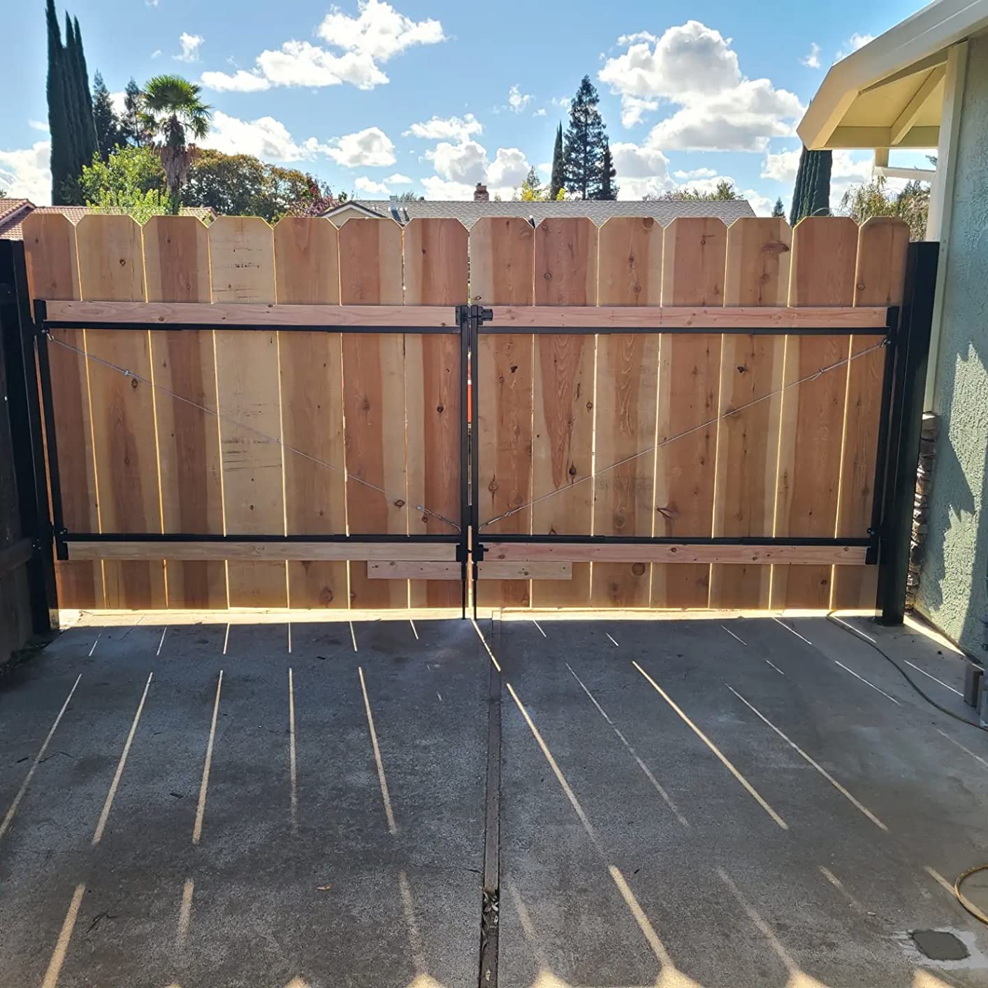 20/mo Finance AdjustAGate Steel Frame Gate Building Kit (36"60