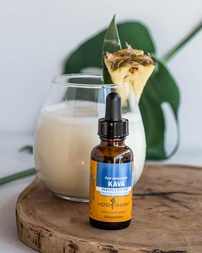 Miniatura 7 de Líquido de hierbas farmacéutico Kava con extracto de raíz para reducir el estrés y promover la relajación 1 1