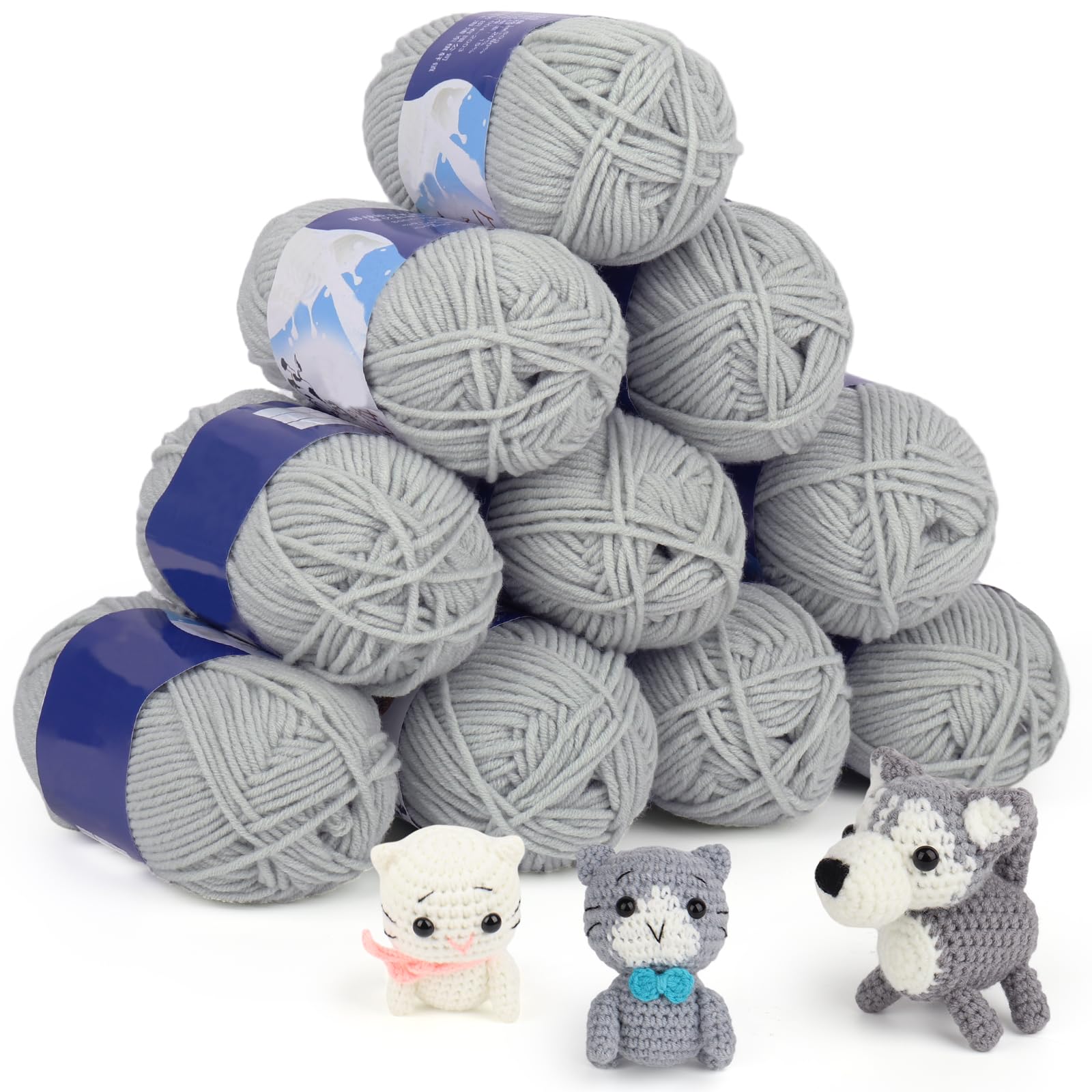 Lanas Para Crochet Bebu00e9 Delfu00edn: Lana Chenille Suave Para