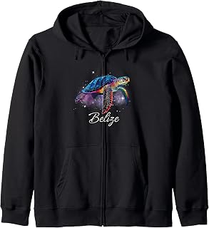 Belize Souvenir/Belize Zip Hoodie