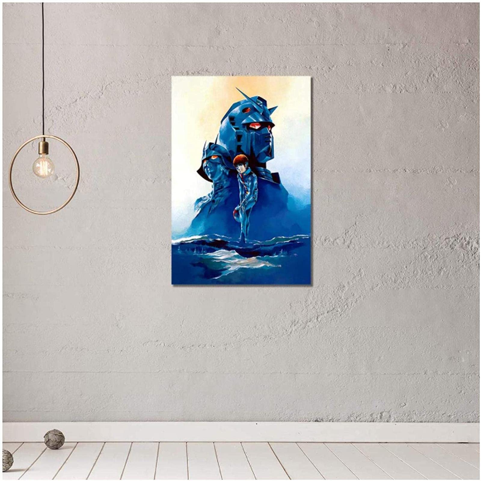 Amazon.co.jp: 機動戦士ガンダムポスターモダンスタイルキャンバス