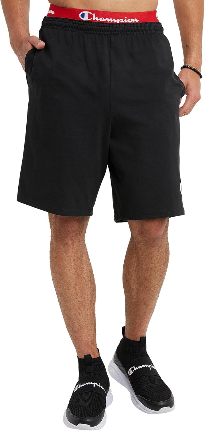 Champion Mens Shorts, Powerblend, Fleece, Soft Fleece Shorts for Men (Reg. Or Big & Tall)