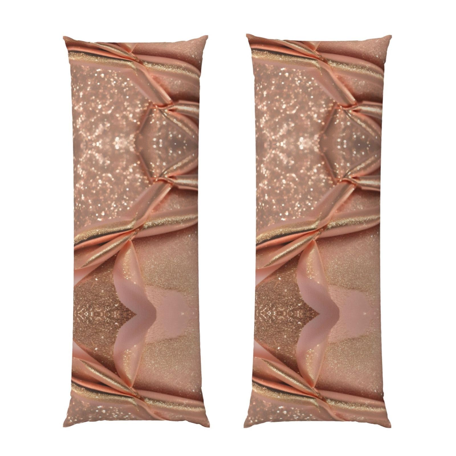 Housse de coussin de corps douce pour soulager le dos avec style