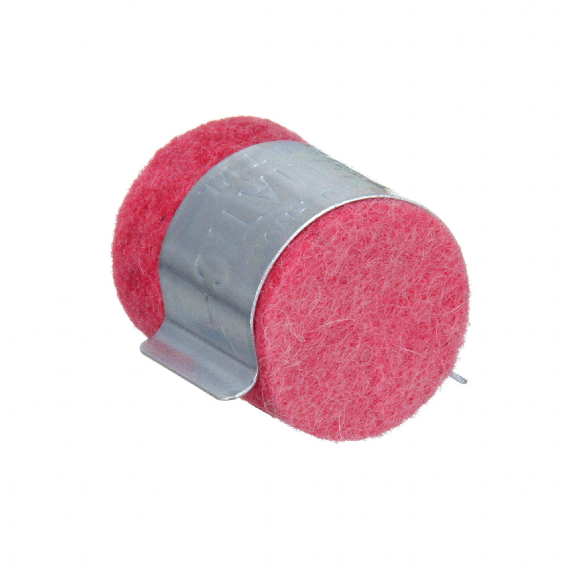Weld AID Wire Pads, Red, Felt, PK6 - pkg. of 6