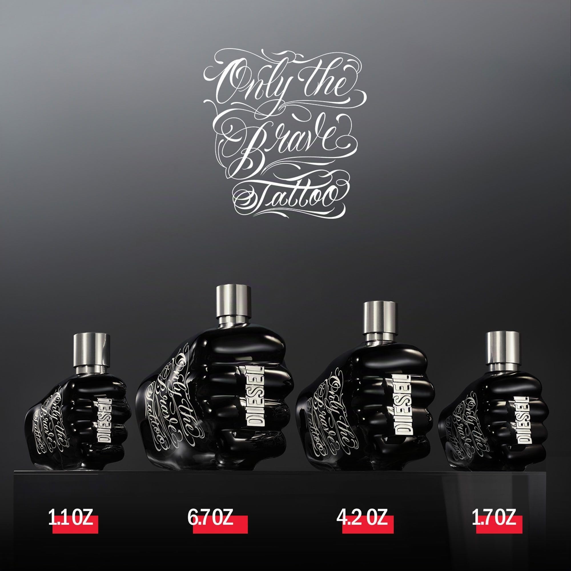 Amazon.com: Diesel Only the Brave Tattoo Eau de Toilette - Colonia