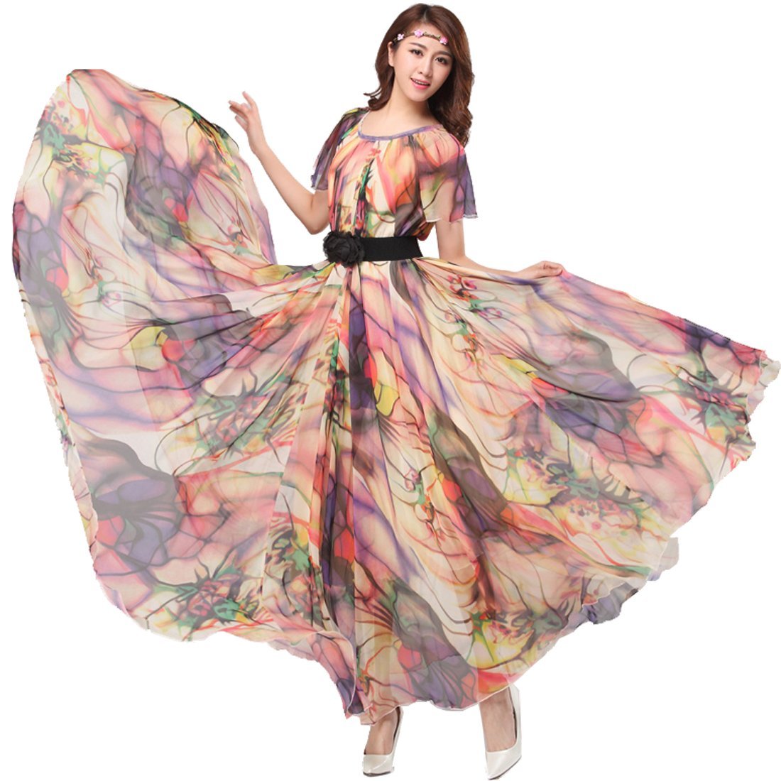 Maxi Dress Bridesmaid Sundress 