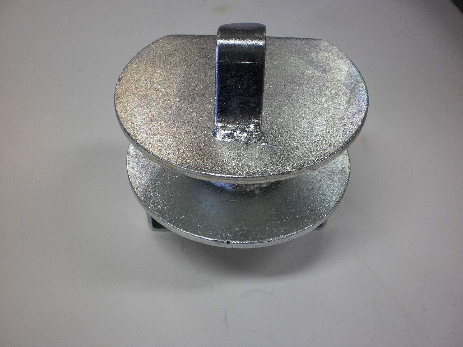 CURT 48640 Raw Steel Adjustable Pintle Hitch Lunette Ring 3-In ID, 12,000 Lbs, 11-3 - Foto 9