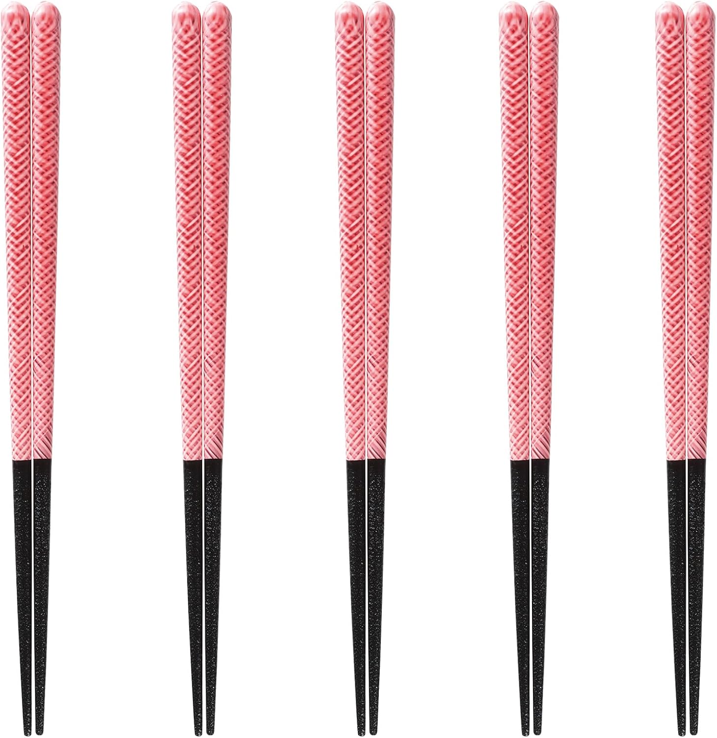 J-kitchens PID584479 Japanese Chopsticks Set, 5 Pairs, Material: Wood, Chopsticks, Dishwasher Safe, Made in Japan