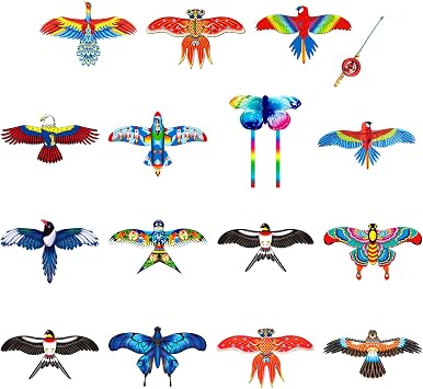 Dynamic Wing Kite Flying, Rod Kites Dynamic Wing Vacation Outdoor Backyard Toy, Family Activity Flying for Outdoor, Long Tail Kites Popular Beach Activity