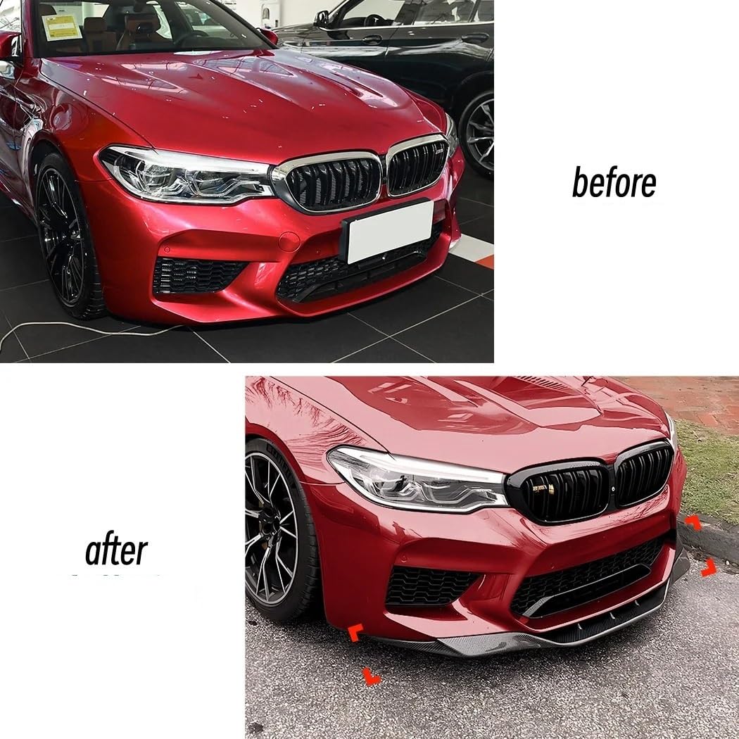 Uniwersalny spoiler Do BMW 5 Series M5 F90 Pre-Facelift | 2018-2020 Przedni Dokładka przedniego zderzaka